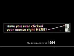 Image result for first banner ad ever